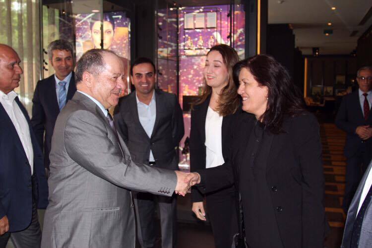 Bi wêne.. Serok Barzanî gihêşt Brûkselê 